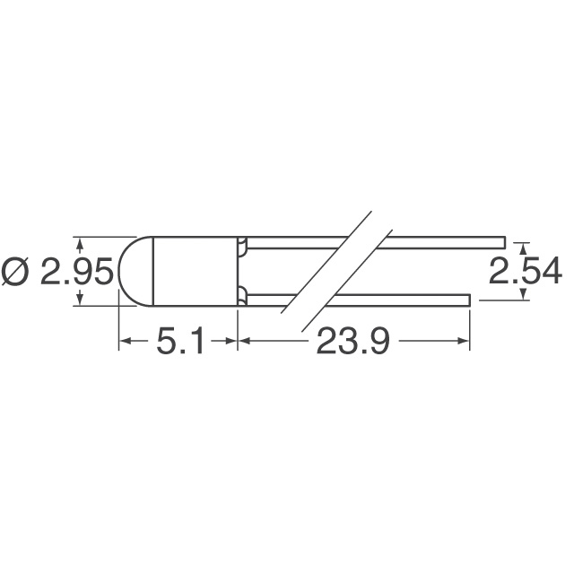 OVLBB4C7 TT Electronics/Optek Technology  LED Indication - Discrete